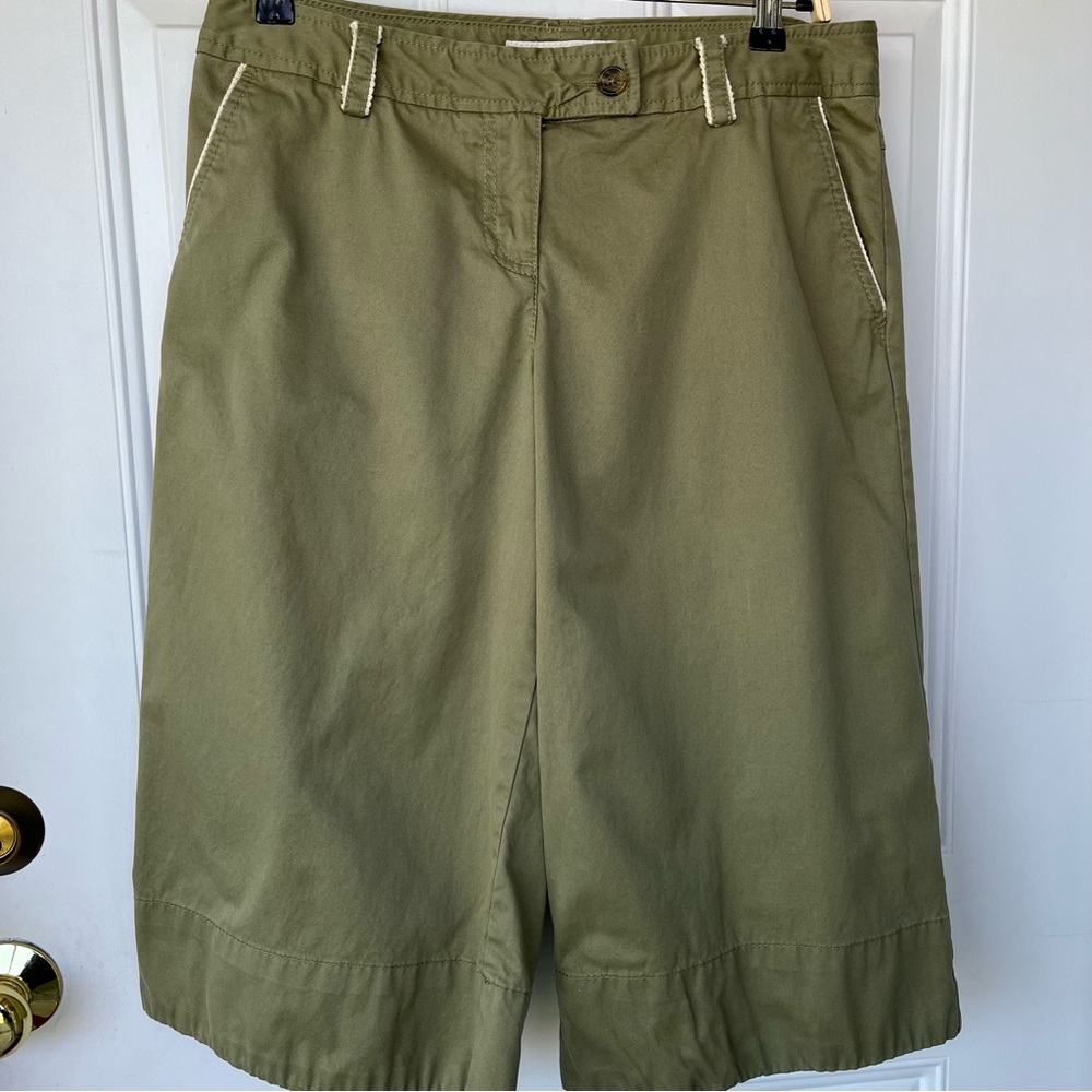 •TOMMY HILFIGER• Wide Leg Capri Gaucho Pants - Size 10